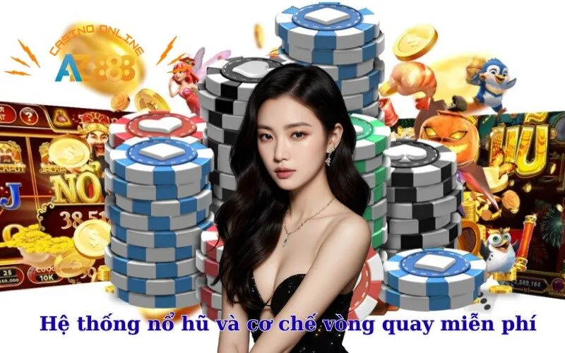 Hệ thống nổ hũ và cơ chế vòng quay miễn phí