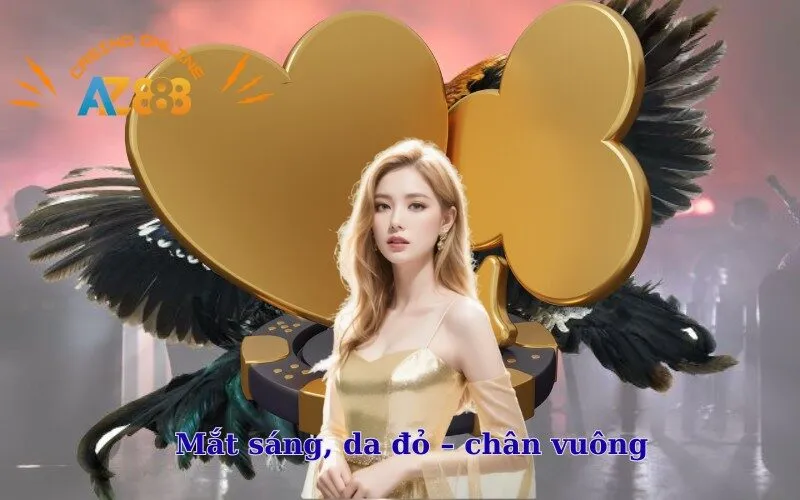 Mắt sáng, da đỏ – chân vuông